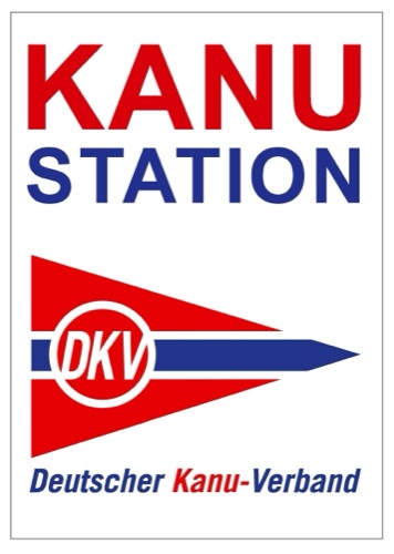 Offizielles Logo: DKV Kanu-Station, Deutscher Kanu-Verband